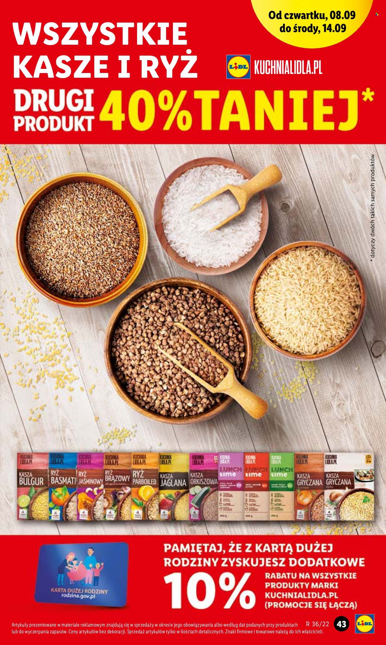 Gazetka Lidl - 8.09.2022 - 10.09.2022. Strona 43