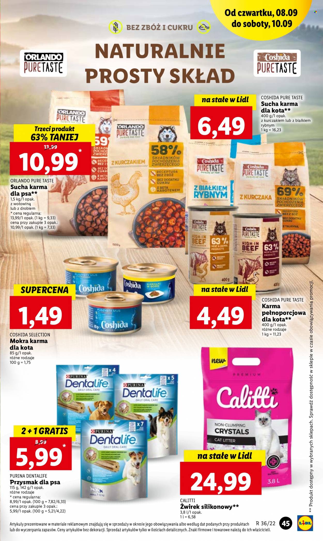 Gazetka Lidl - 8.09.2022 - 10.09.2022. Strona 45