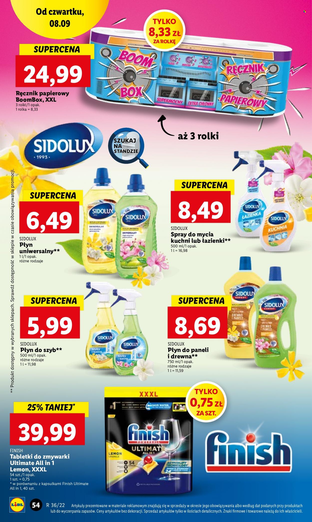 Gazetka Lidl - 8.09.2022 - 10.09.2022. Strona 54