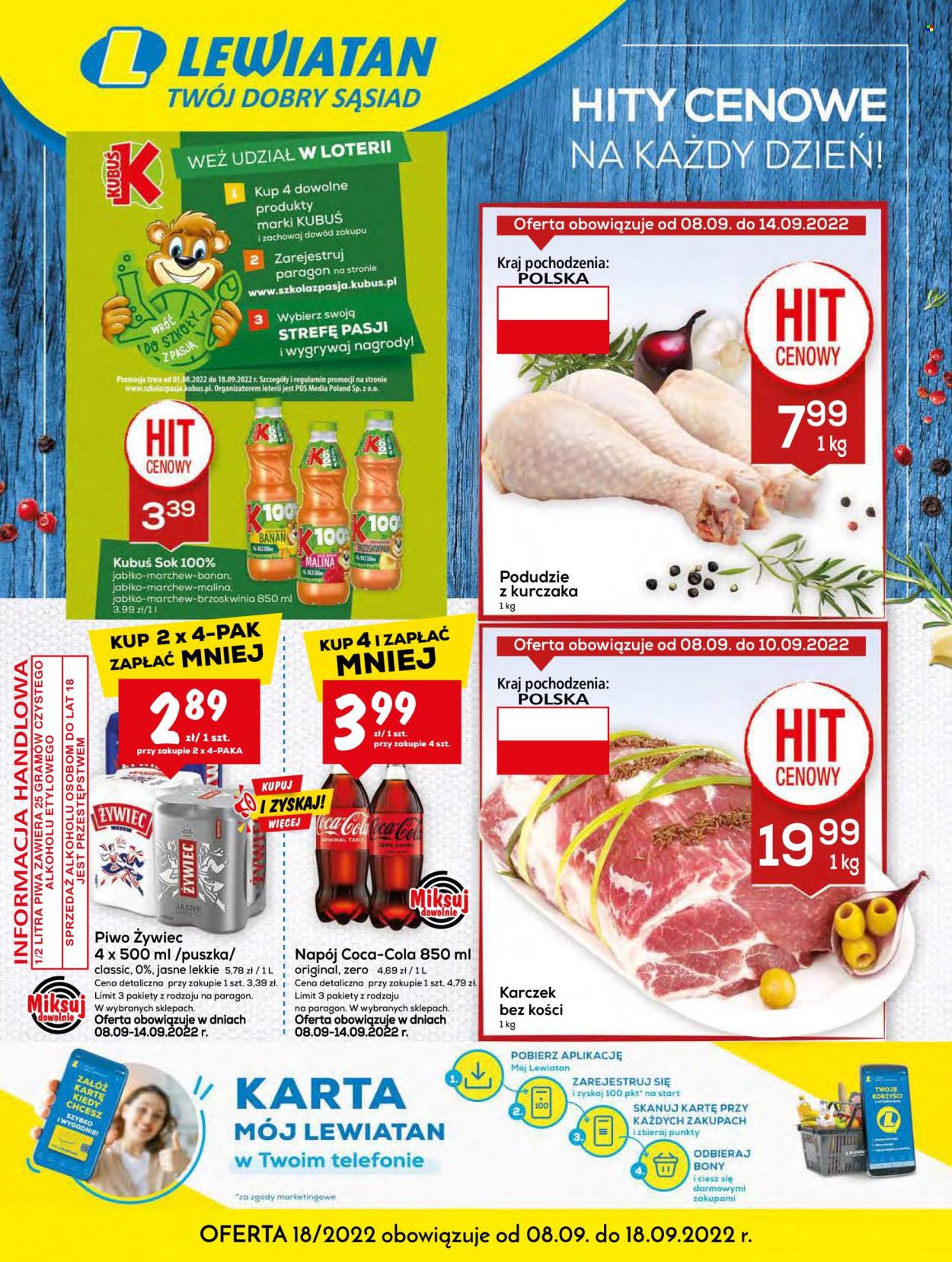 Gazetka Lewiatan - 8.09.2022 - 14.09.2022. Strona 1