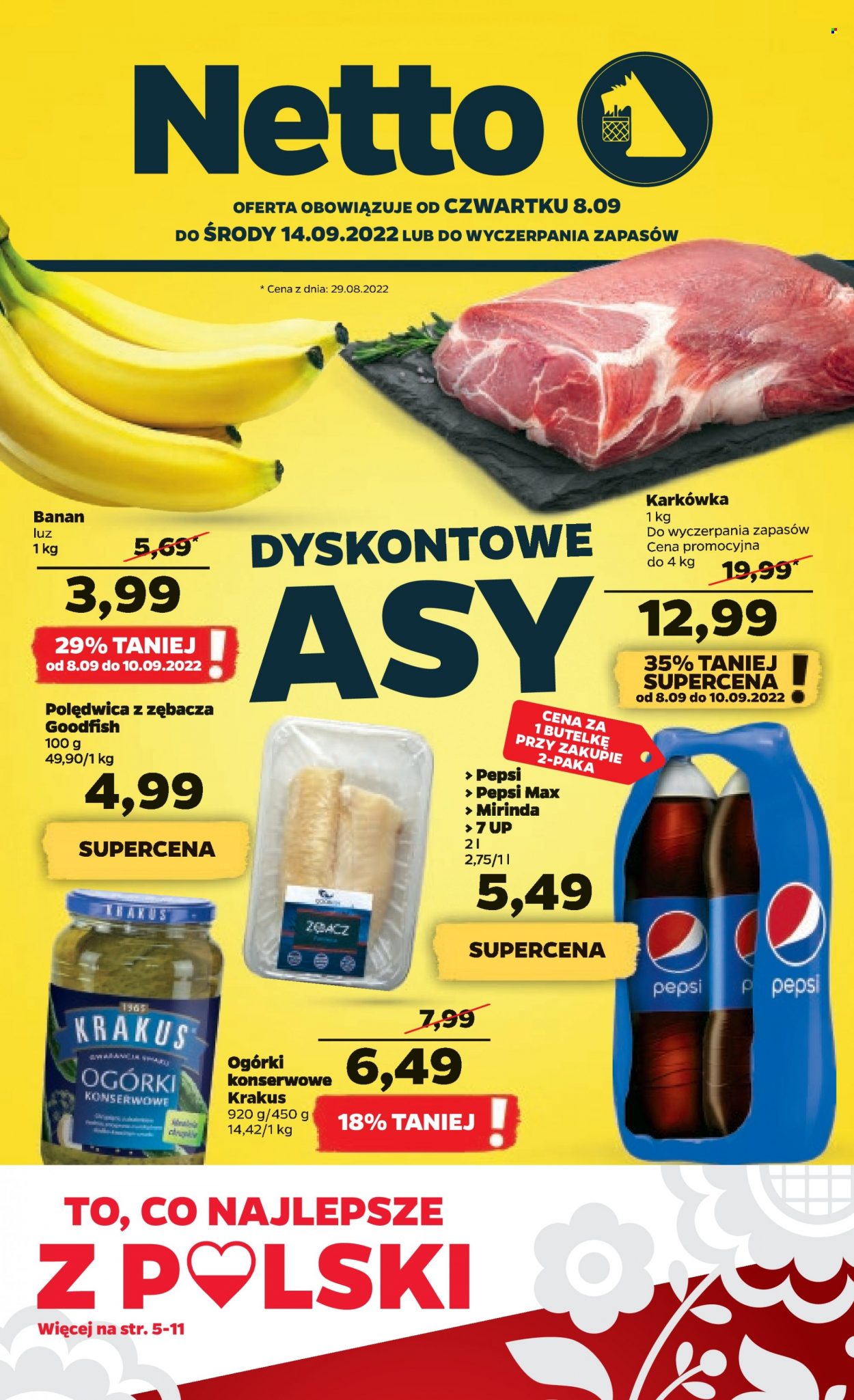 Gazetka Netto - 8.09.2022 - 14.09.2022. Strona 1