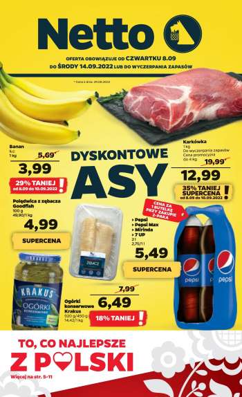Gazetka Netto - 8.09.2022 - 14.09.2022.
