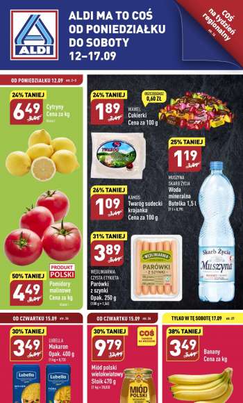 Gazetka ALDI - 12.09.2022 - 17.09.2022.