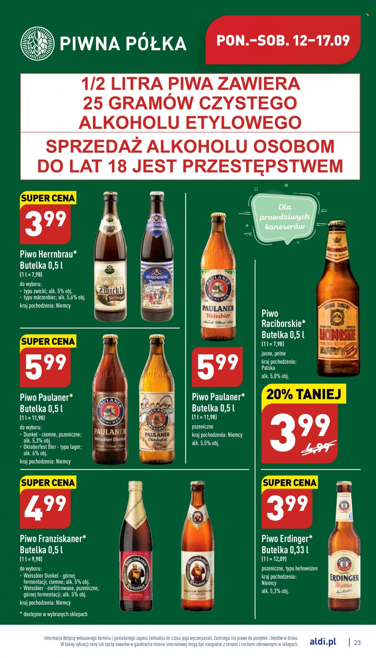 Gazetka ALDI - 12.09.2022 - 17.09.2022. Strona 23