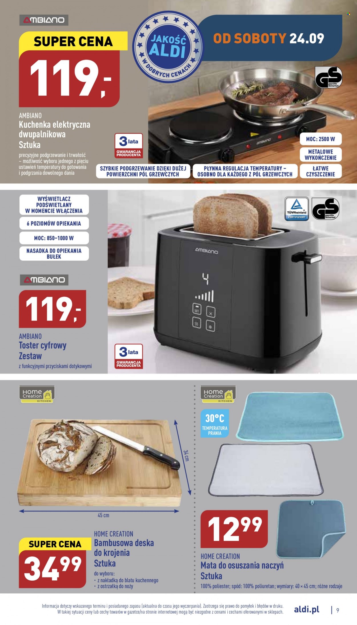 Gazetka ALDI - 21.09.2022 - 24.09.2022. Strona 9