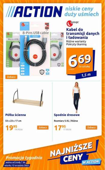 Gazetka Action - 7.09.2022 - 13.09.2022.