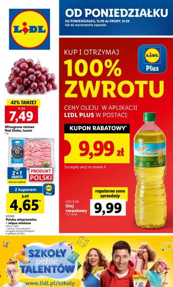 Gazetka Lidl - 12.09.2022 - 14.09.2022.