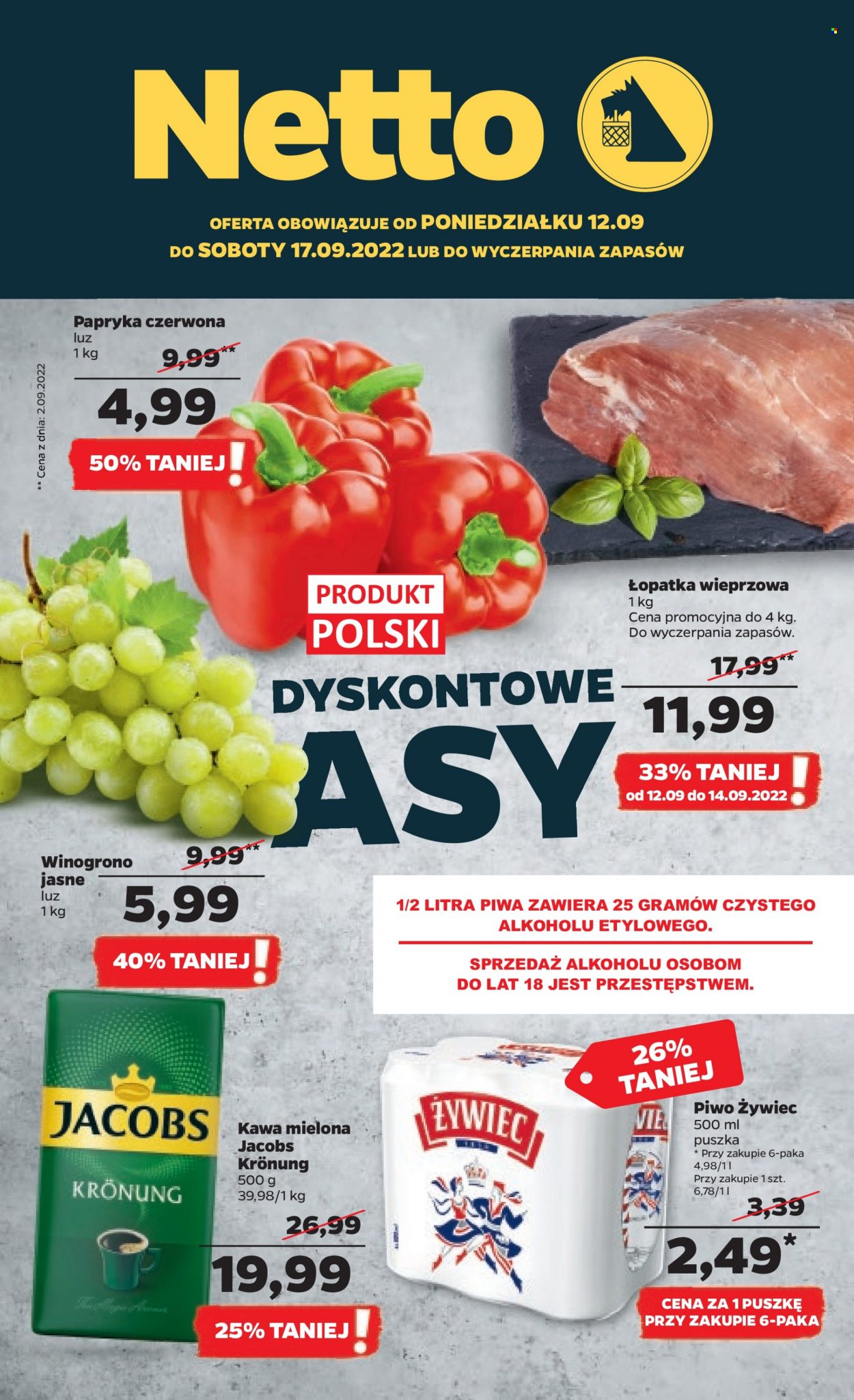 Gazetka Netto - 12.09.2022 - 17.09.2022. Strona 1