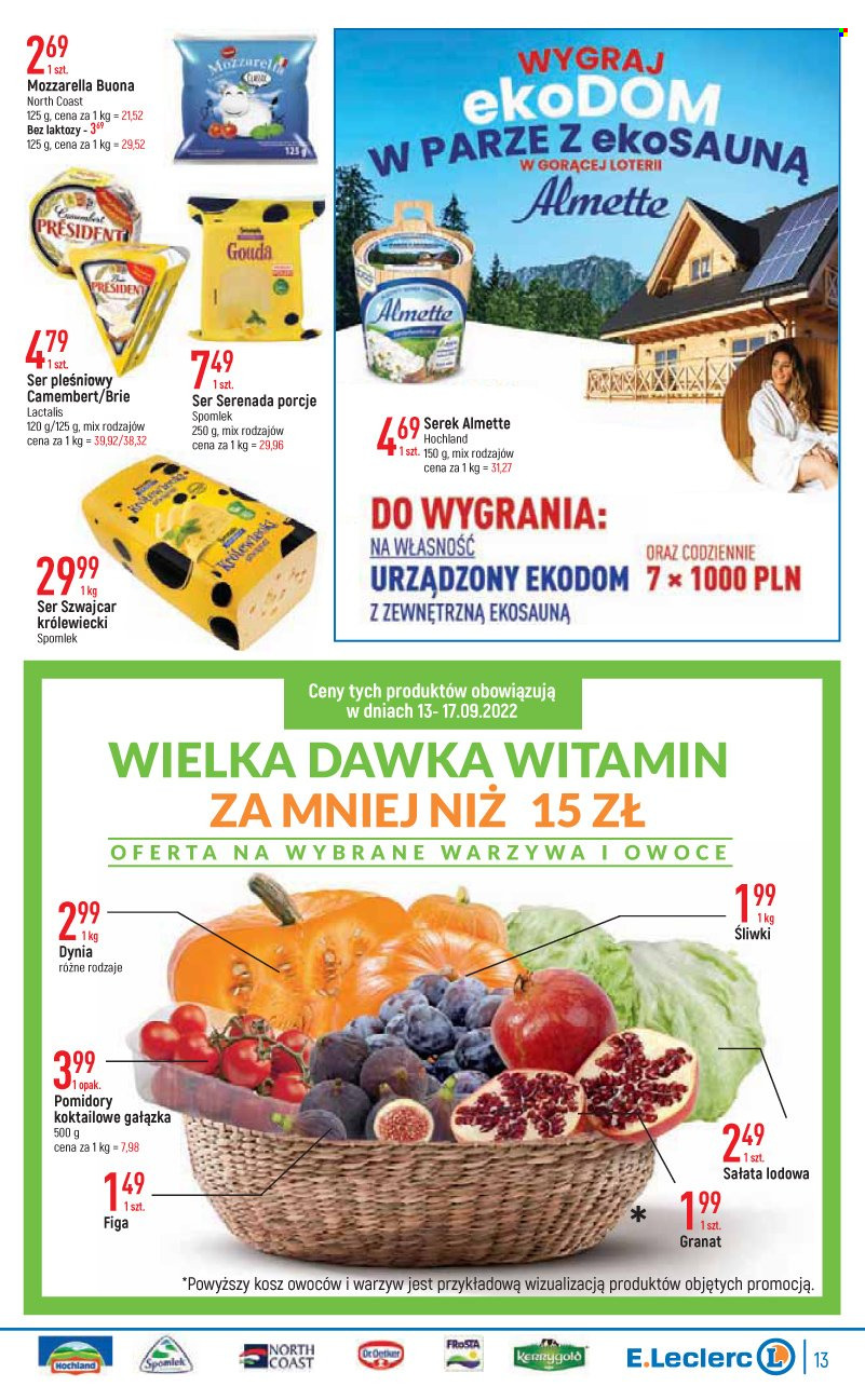 Gazetka E.Leclerc - 13.09.2022 - 24.09.2022. Strona 13