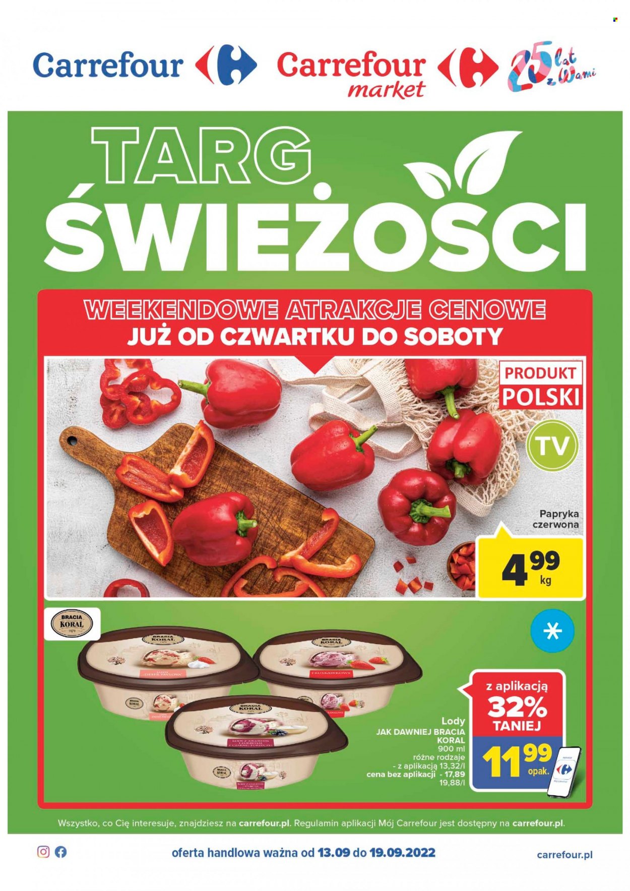 Leták Carrefour - 13.9.2022 - 19.9.2022. Strana 1