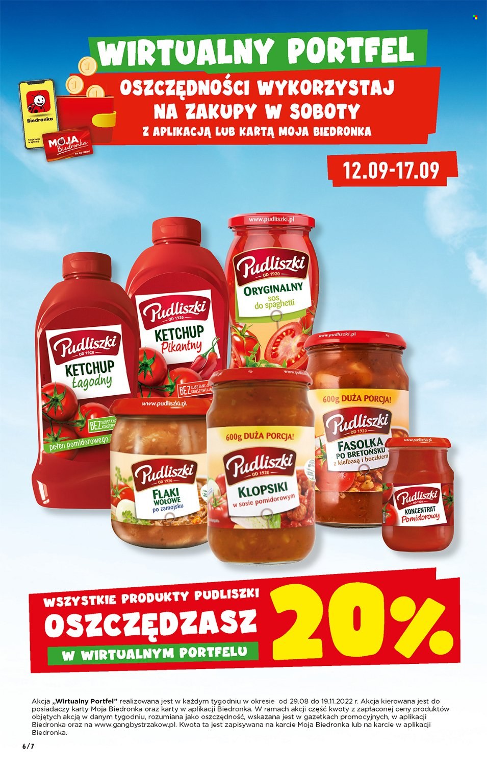 Gazetka Biedronka - 12.09.2022 - 17.09.2022. Strona 6