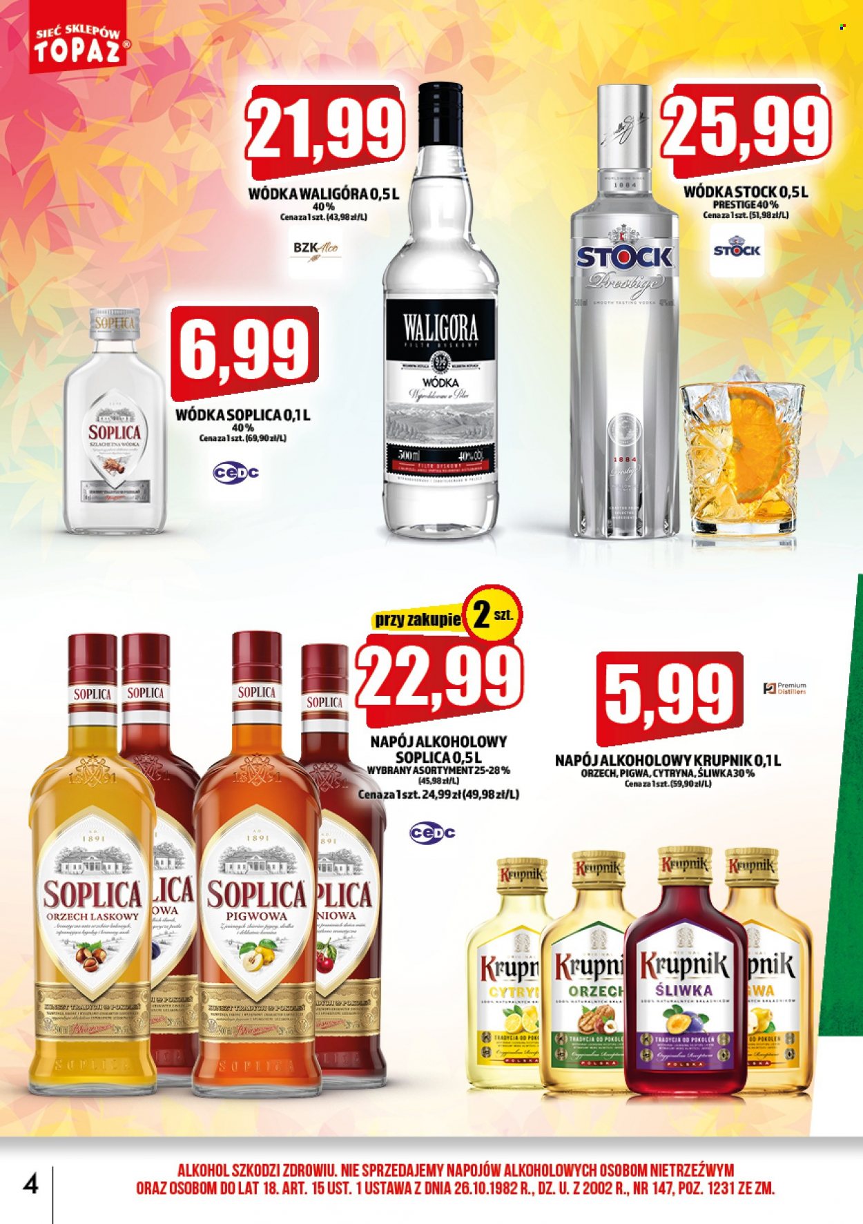 Gazetka Topaz - 1.09.2022 - 30.09.2022. Strona 4