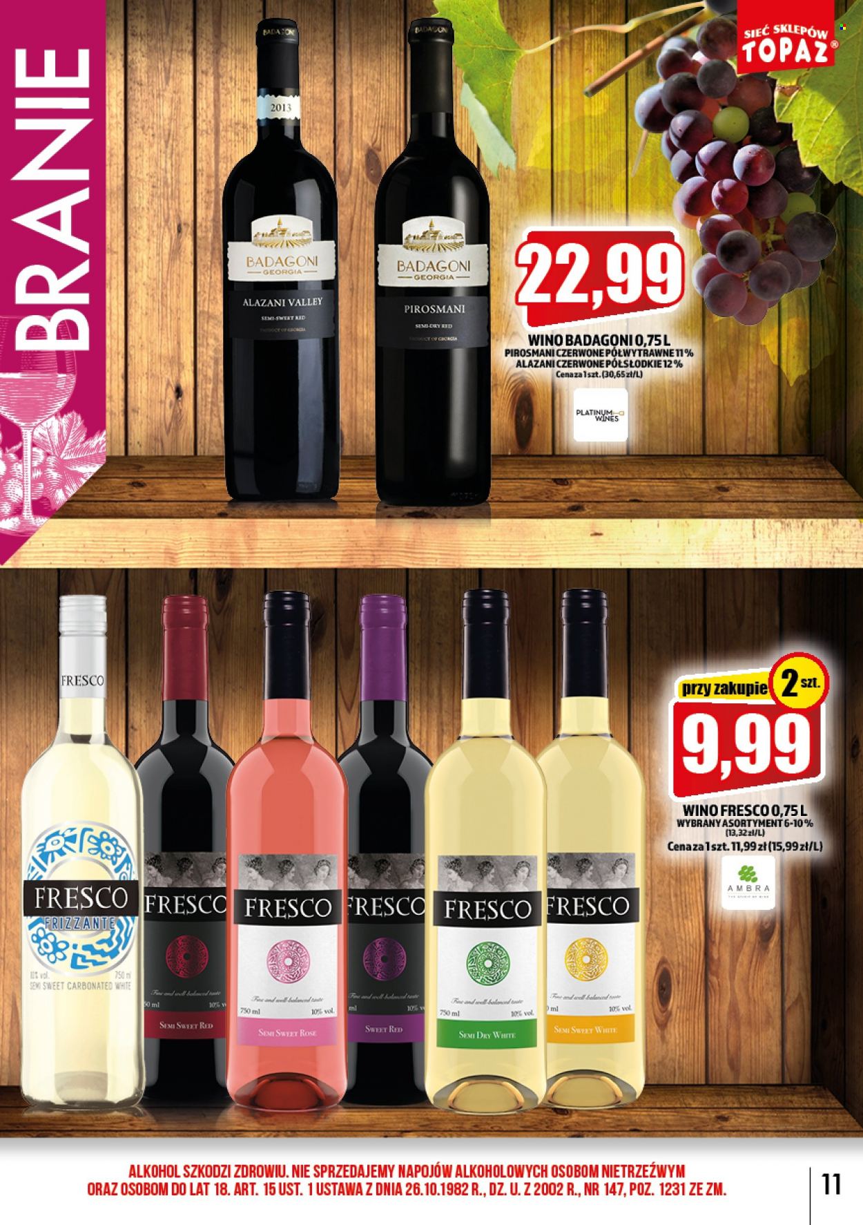 Gazetka Topaz - 1.09.2022 - 30.09.2022. Strona 11