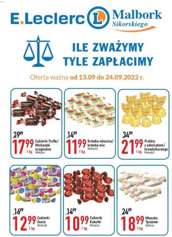 Gazetka E.Leclerc - 13.09.2022 - 24.09.2022.