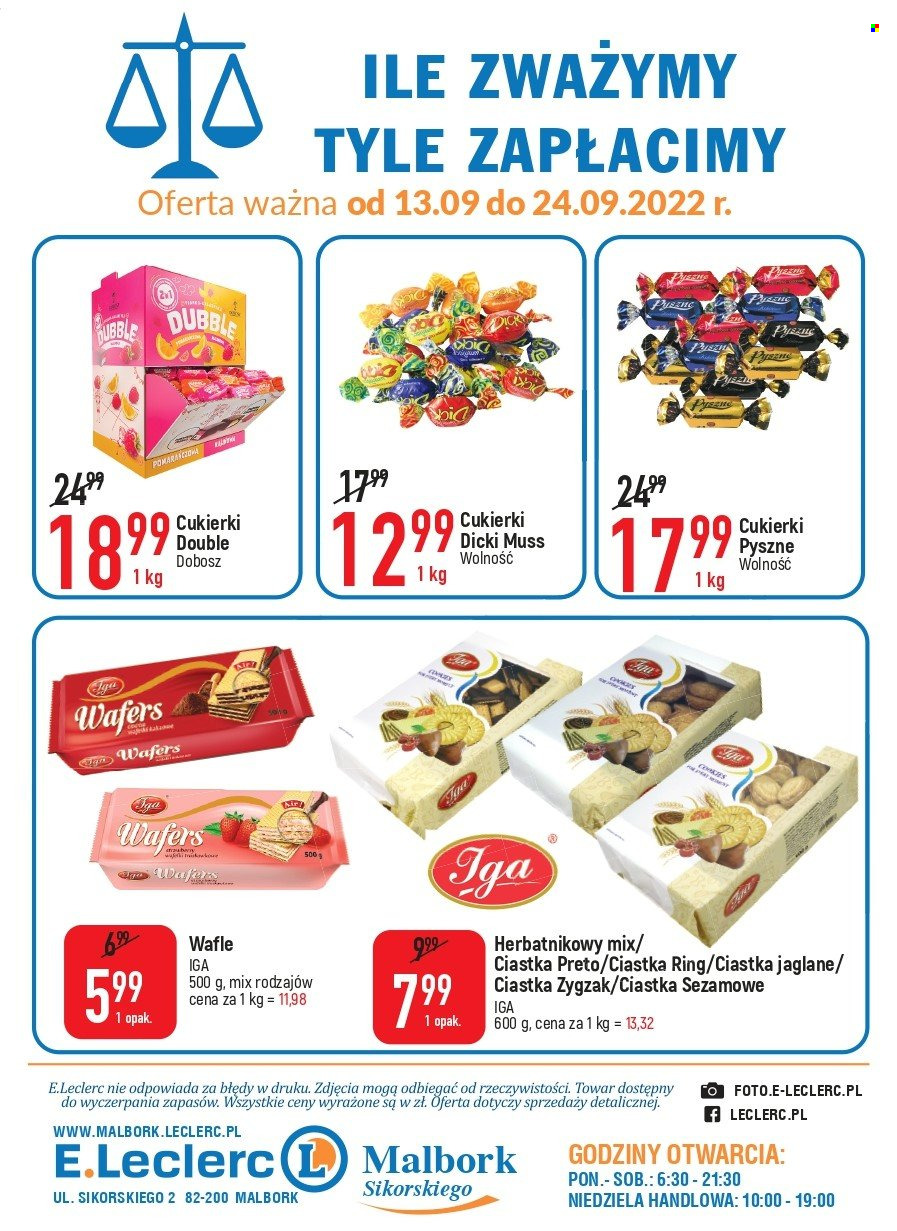 Gazetka E.Leclerc - 13.09.2022 - 24.09.2022. Strona 2