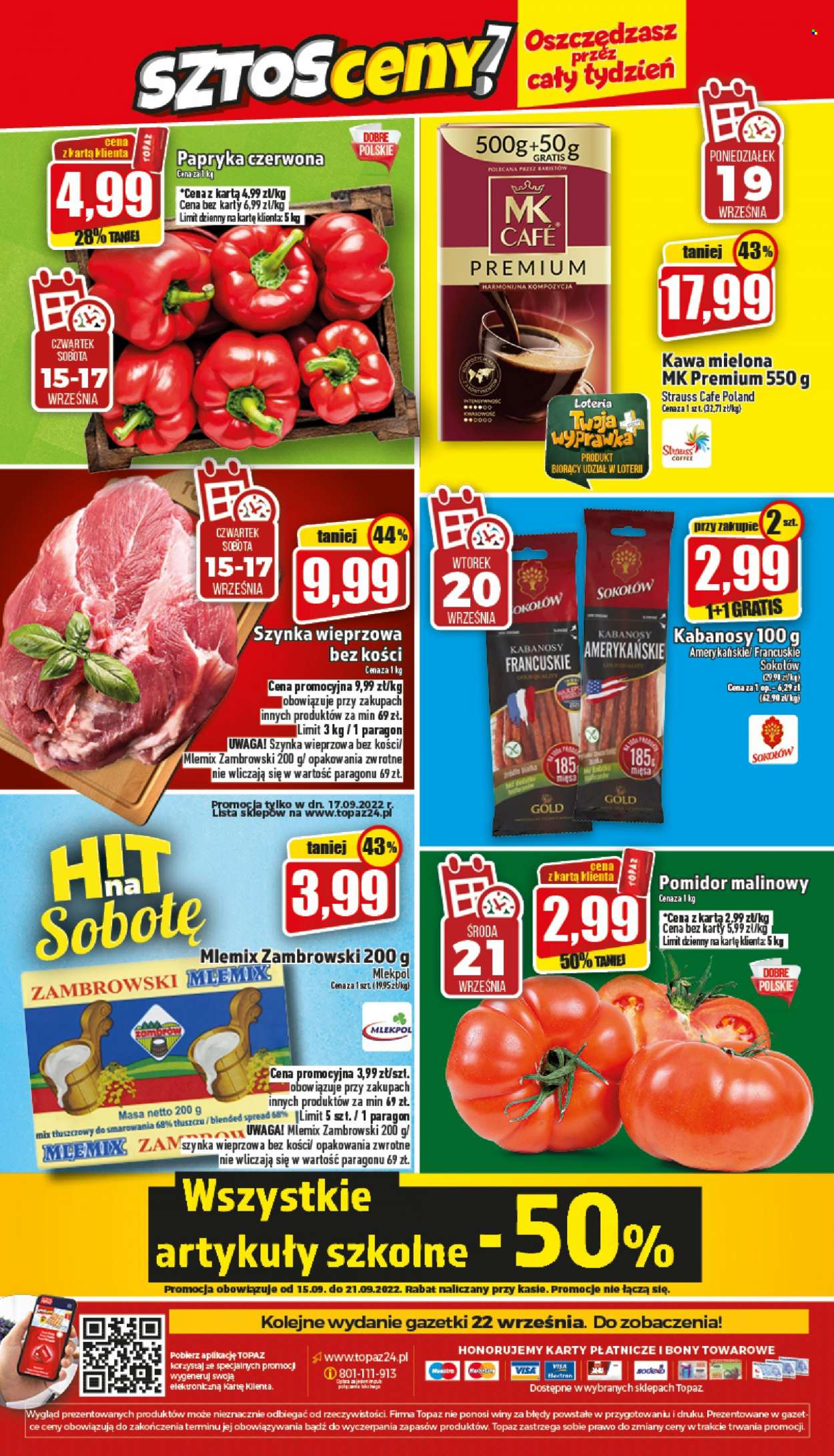Gazetka Topaz - 15.09.2022 - 21.09.2022. Strona 24