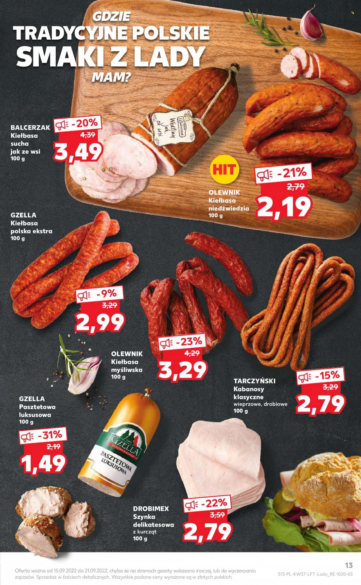 Gazetka Kaufland - 15.09.2022 - 21.09.2022. Strona 13