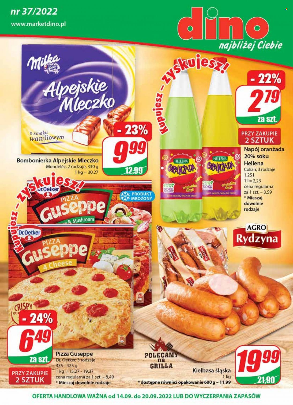 Gazetka Dino - 14.09.2022 - 20.09.2022. Strona 1