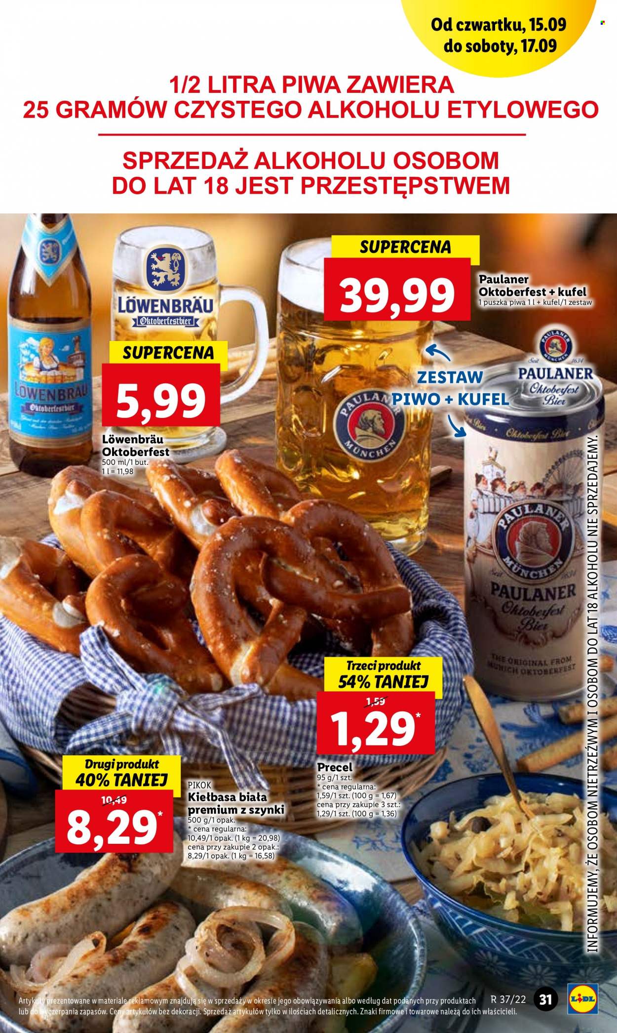 Gazetka Lidl - 15.09.2022 - 17.09.2022. Strona 31
