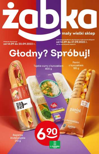 Gazetka Żabka - 14.09.2022 - 27.09.2022.