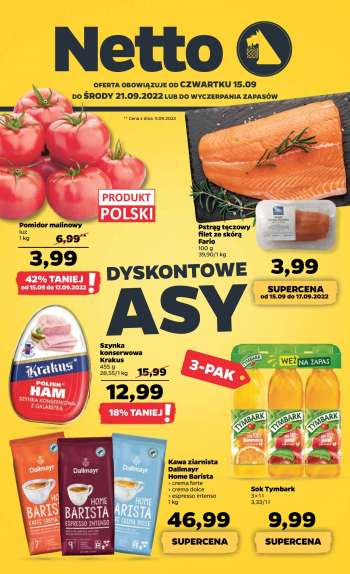Gazetka Netto - 15.09.2022 - 21.09.2022.