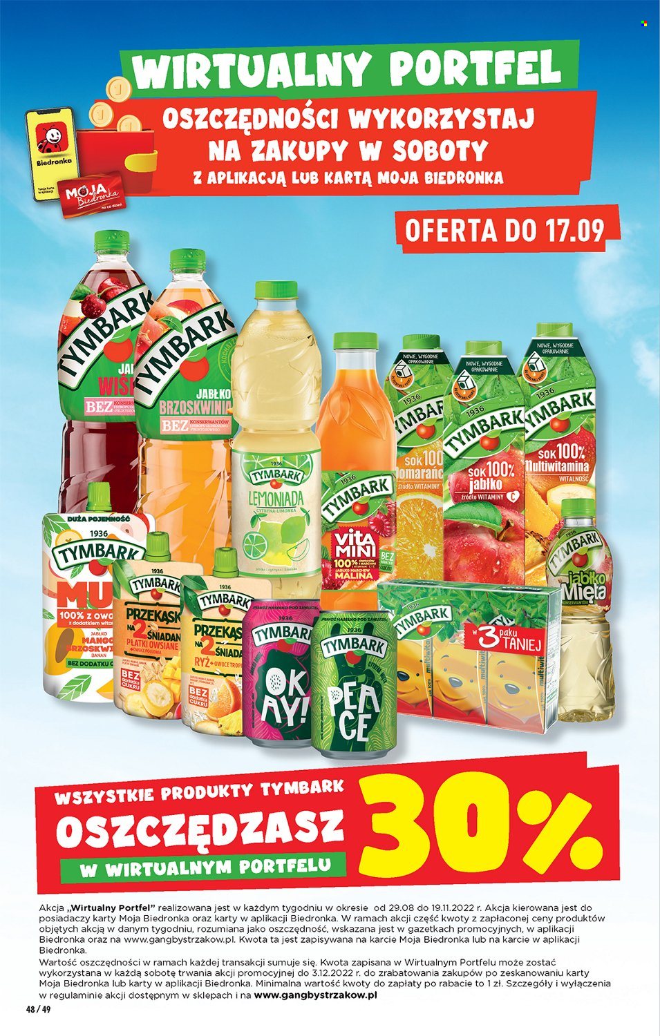 Gazetka Biedronka - 15.09.2022 - 21.09.2022. Strona 48
