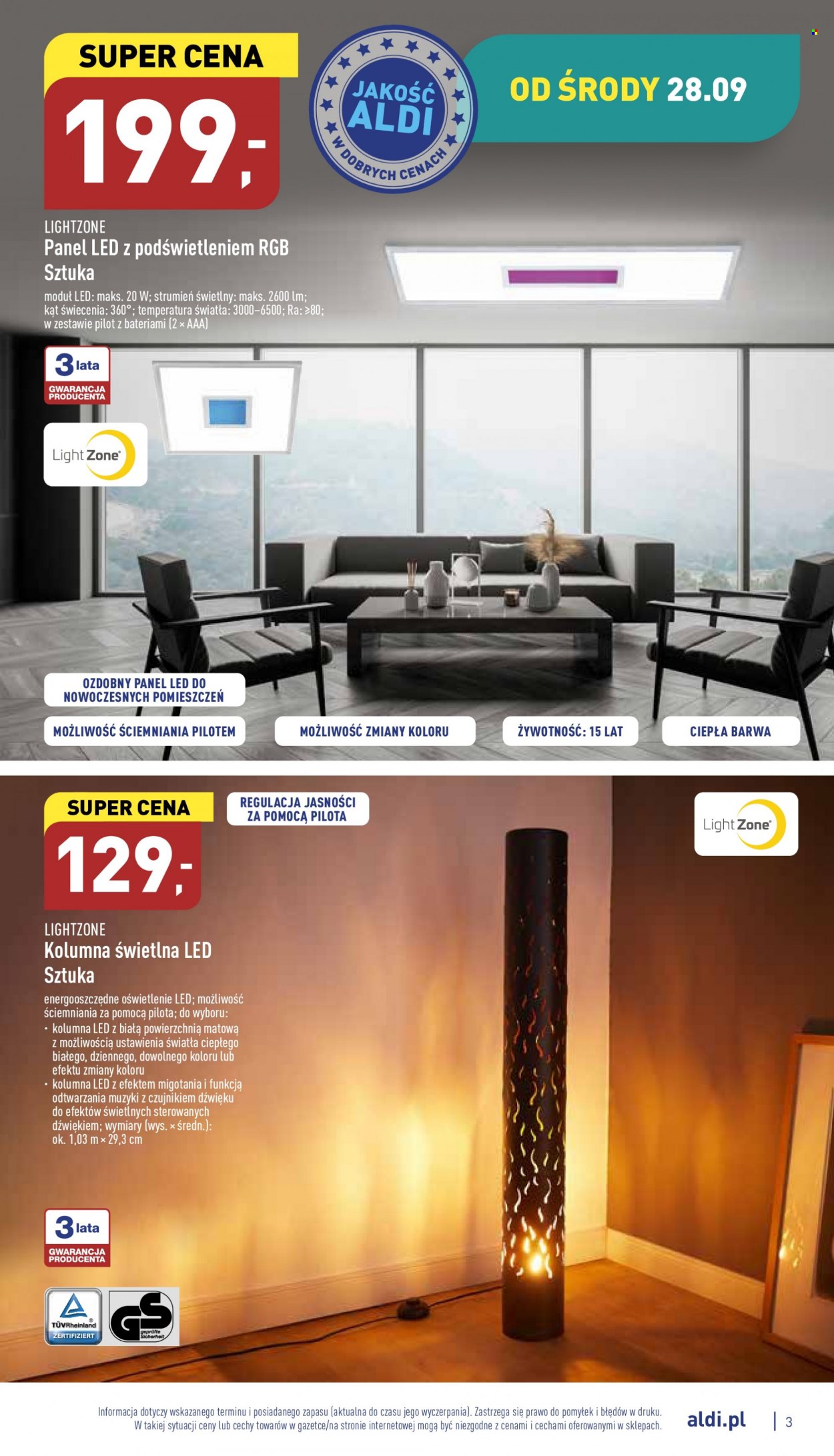 Gazetka ALDI - 28.09.2022 - 1.10.2022. Strona 3