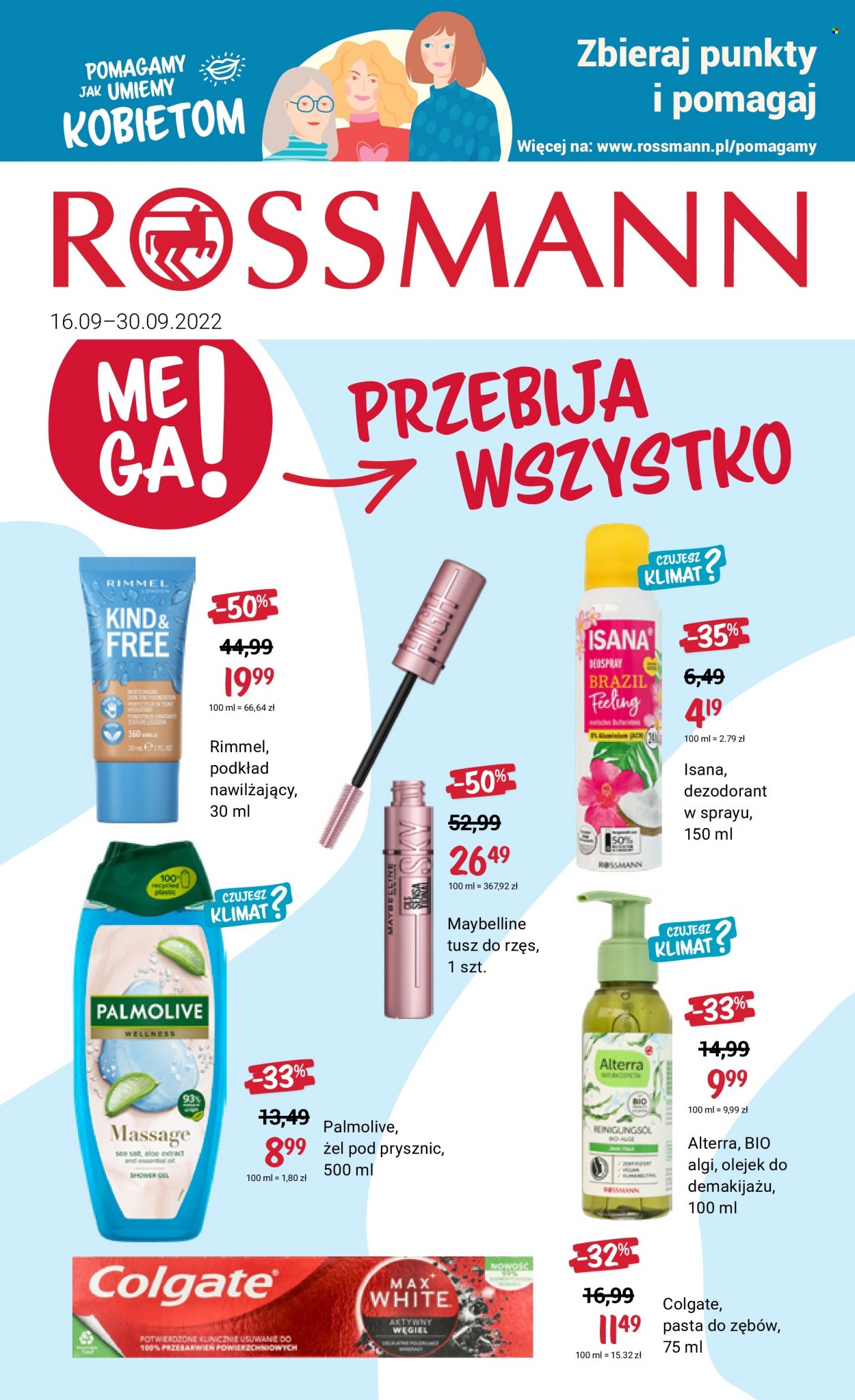 Gazetka Rossmann - 16.09.2022 - 30.09.2022. Strona 1