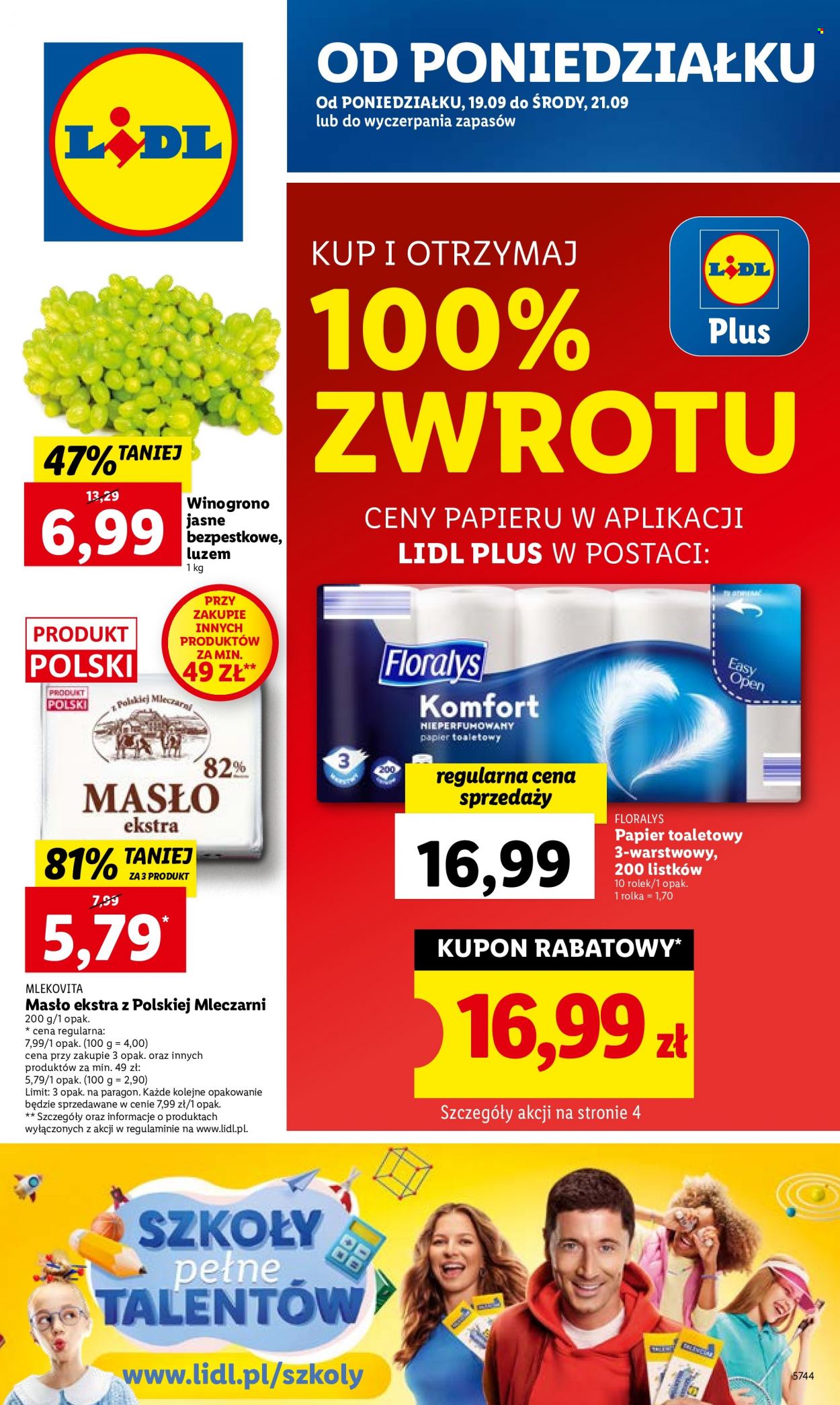 Gazetka Lidl - 19.09.2022 - 21.09.2022. Strona 1
