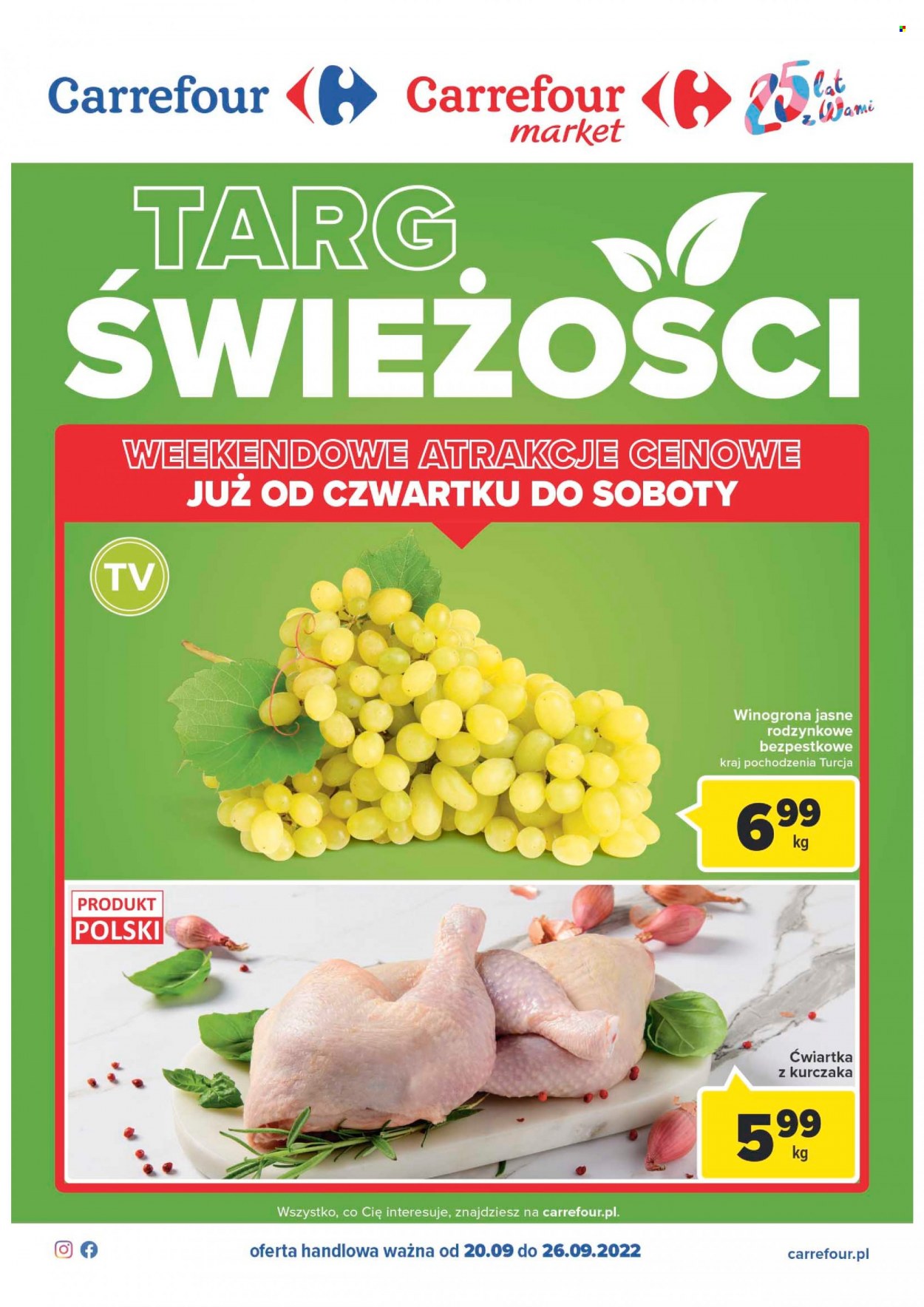 Leták Carrefour - 20.9.2022 - 26.9.2022. Strana 1