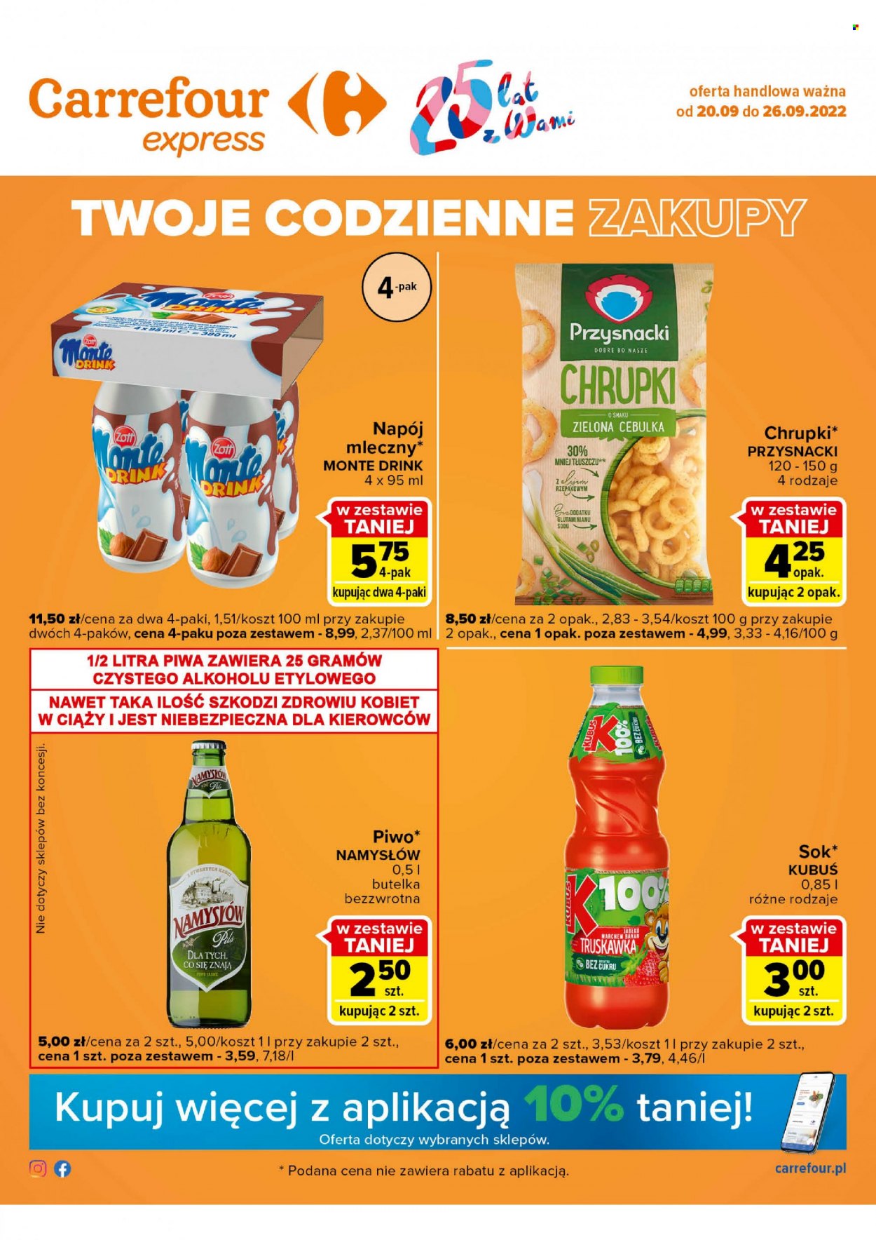Gazetka Carrefour Express - 20.09.2022 - 26.09.2022. Strona 1