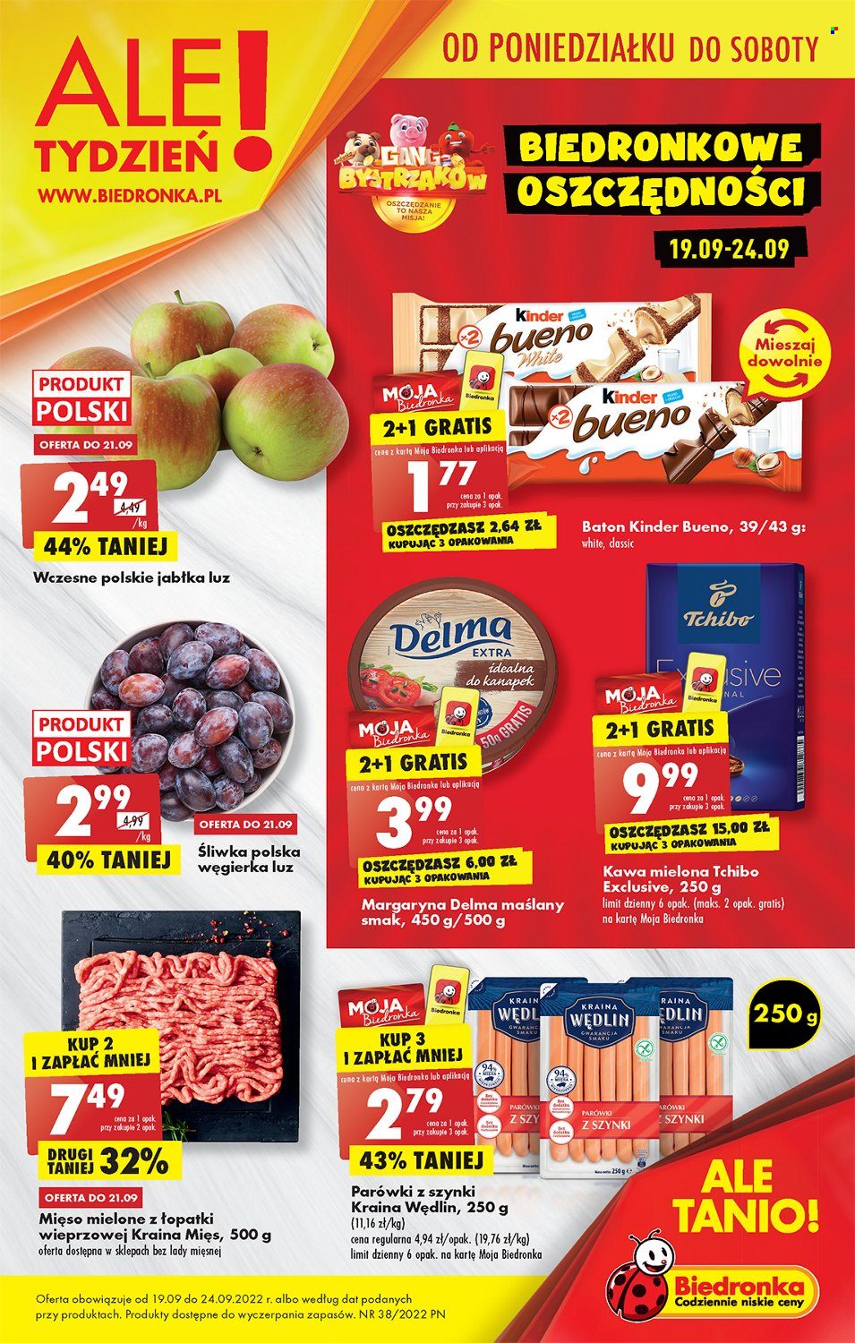 Gazetka Biedronka - 19.09.2022 - 24.09.2022. Strona 1