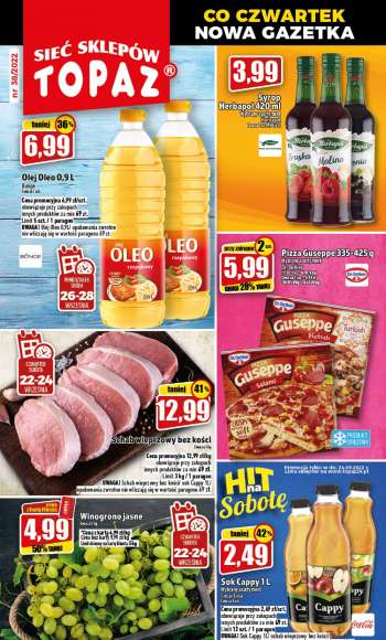 Gazetka Topaz - 22.09.2022 - 28.09.2022.