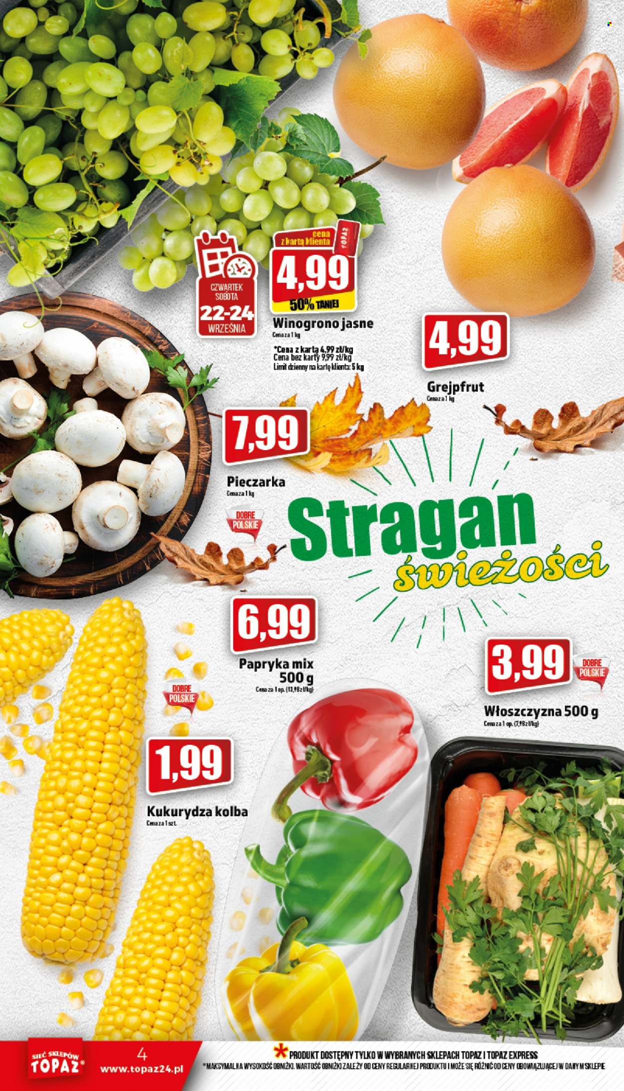 Gazetka Topaz - 22.09.2022 - 28.09.2022. Strona 4