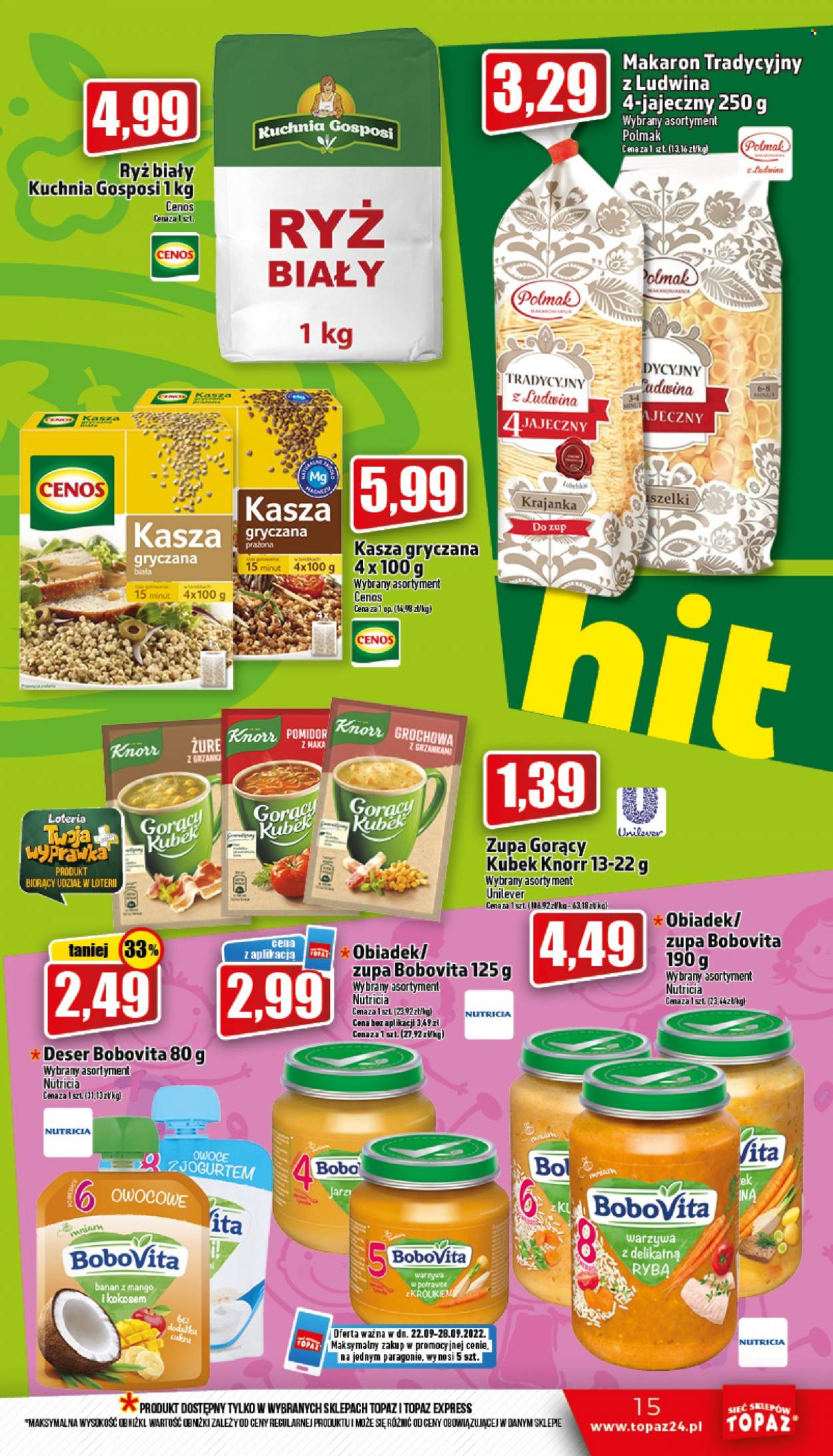 Gazetka Topaz - 22.09.2022 - 28.09.2022. Strona 15