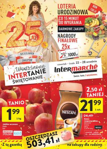 Gazetka Intermarché - 22.09.2022 - 28.09.2022.