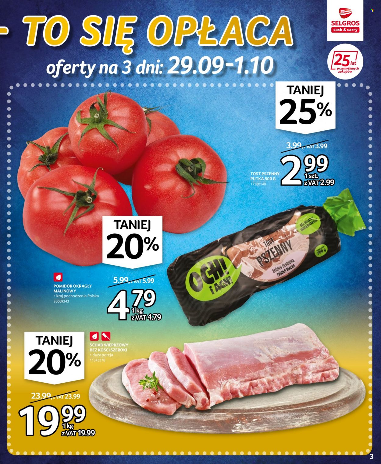 Gazetka Selgros - 22.09.2022 - 5.10.2022. Strona 3