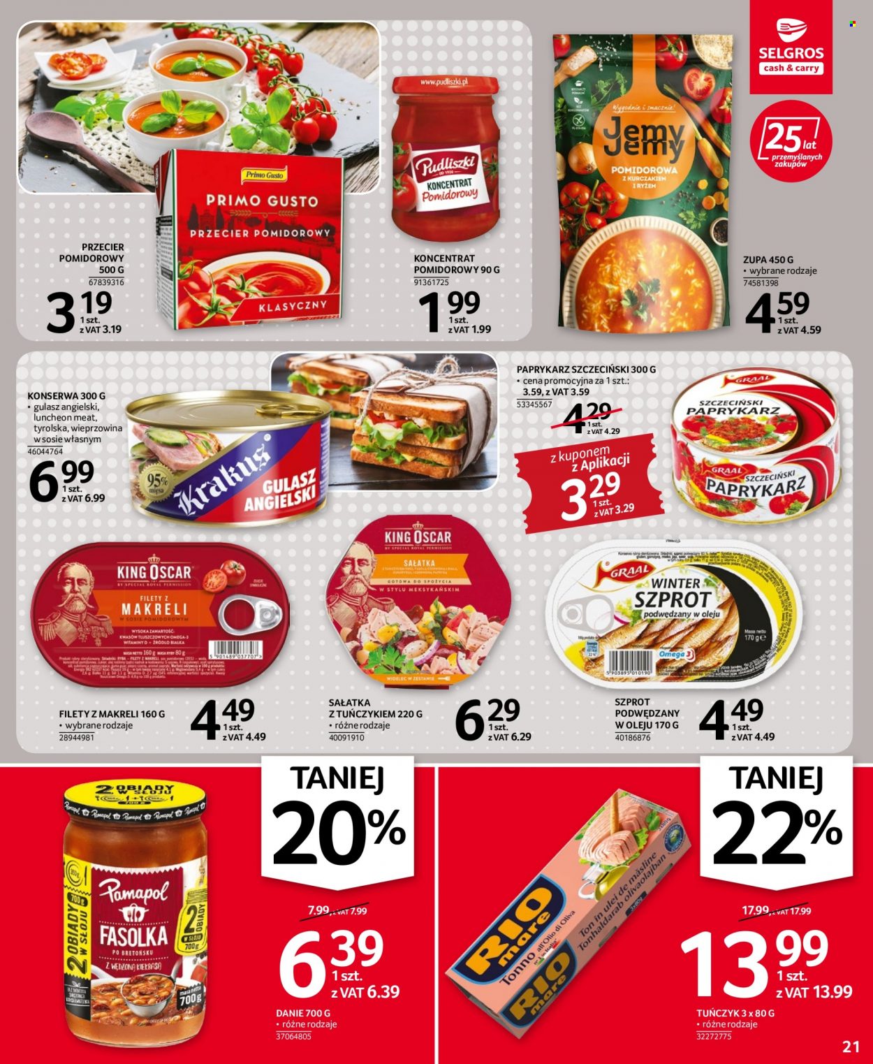 Gazetka Selgros - 22.09.2022 - 5.10.2022. Strona 21