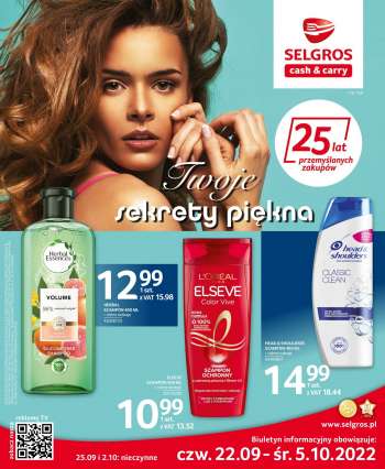 Gazetka Selgros - 22.09.2022 - 5.10.2022.