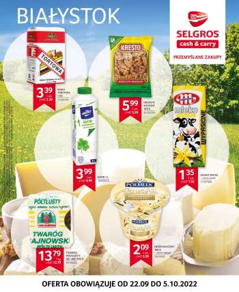 Gazetka Selgros - 22.09.2022 - 5.10.2022.