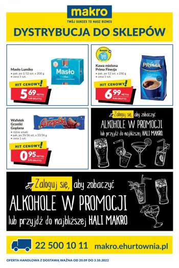 Gazetka Makro - 20.09.2022 - 3.10.2022.