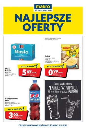 Gazetka Makro - 20.09.2022 - 3.10.2022.