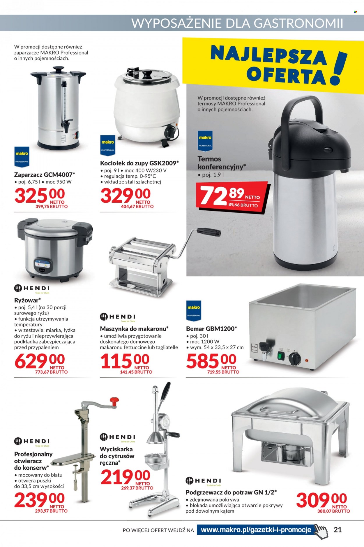 Gazetka Makro - 20.09.2022 - 3.10.2022. Strona 21