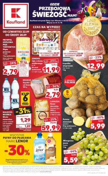 Gazetka Kaufland - 22.09.2022 - 28.09.2022.