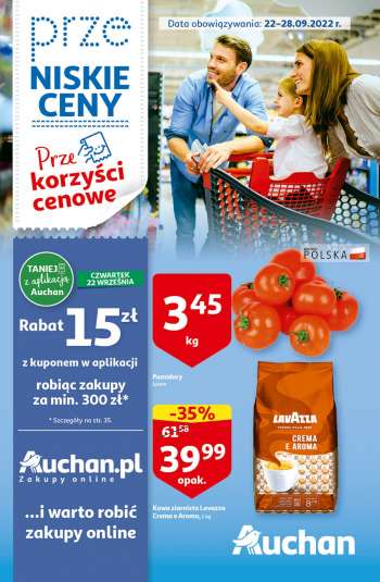 Gazetka Auchan - 22.09.2022 - 28.09.2022.