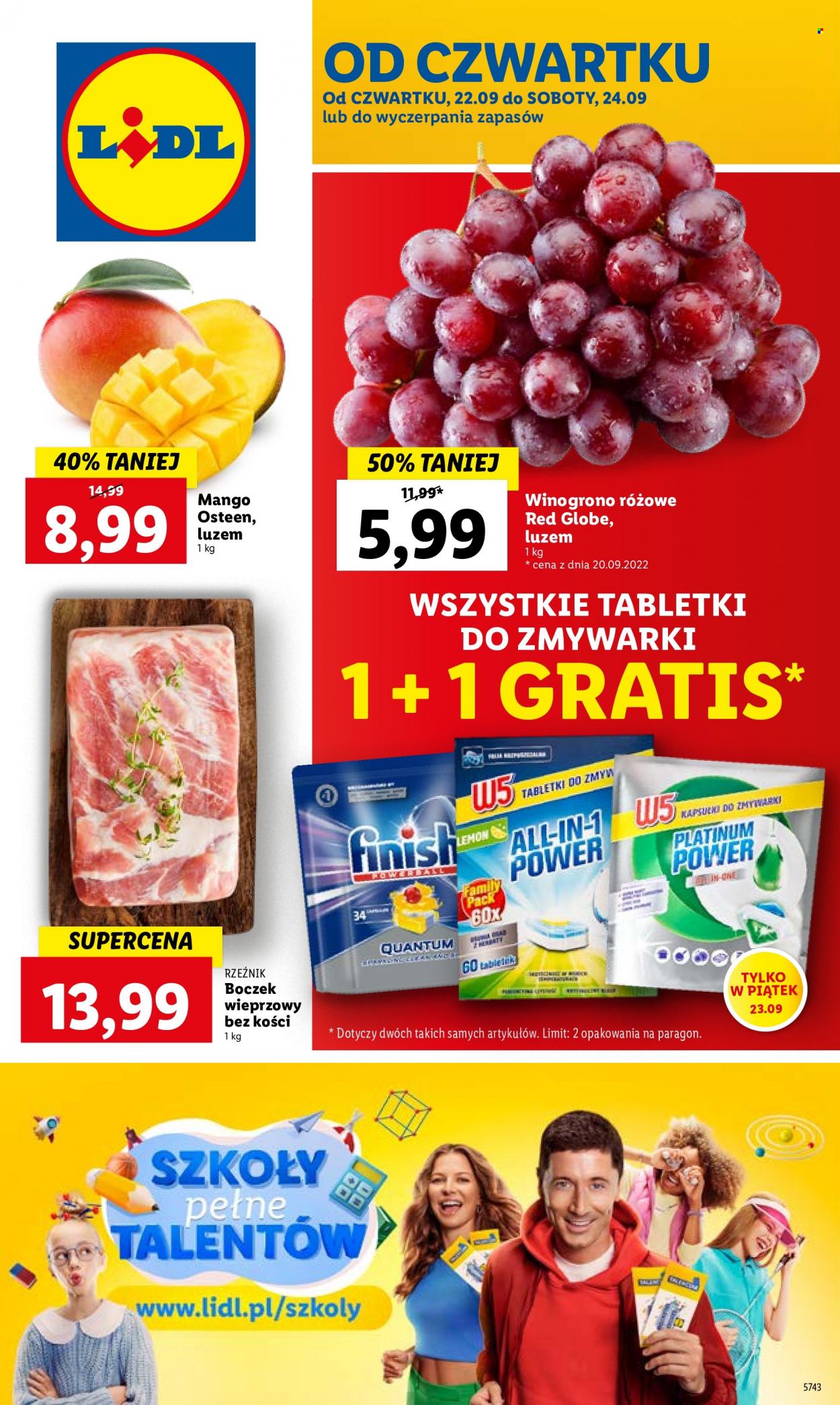 Gazetka Lidl - 22.09.2022 - 24.09.2022. Strona 1