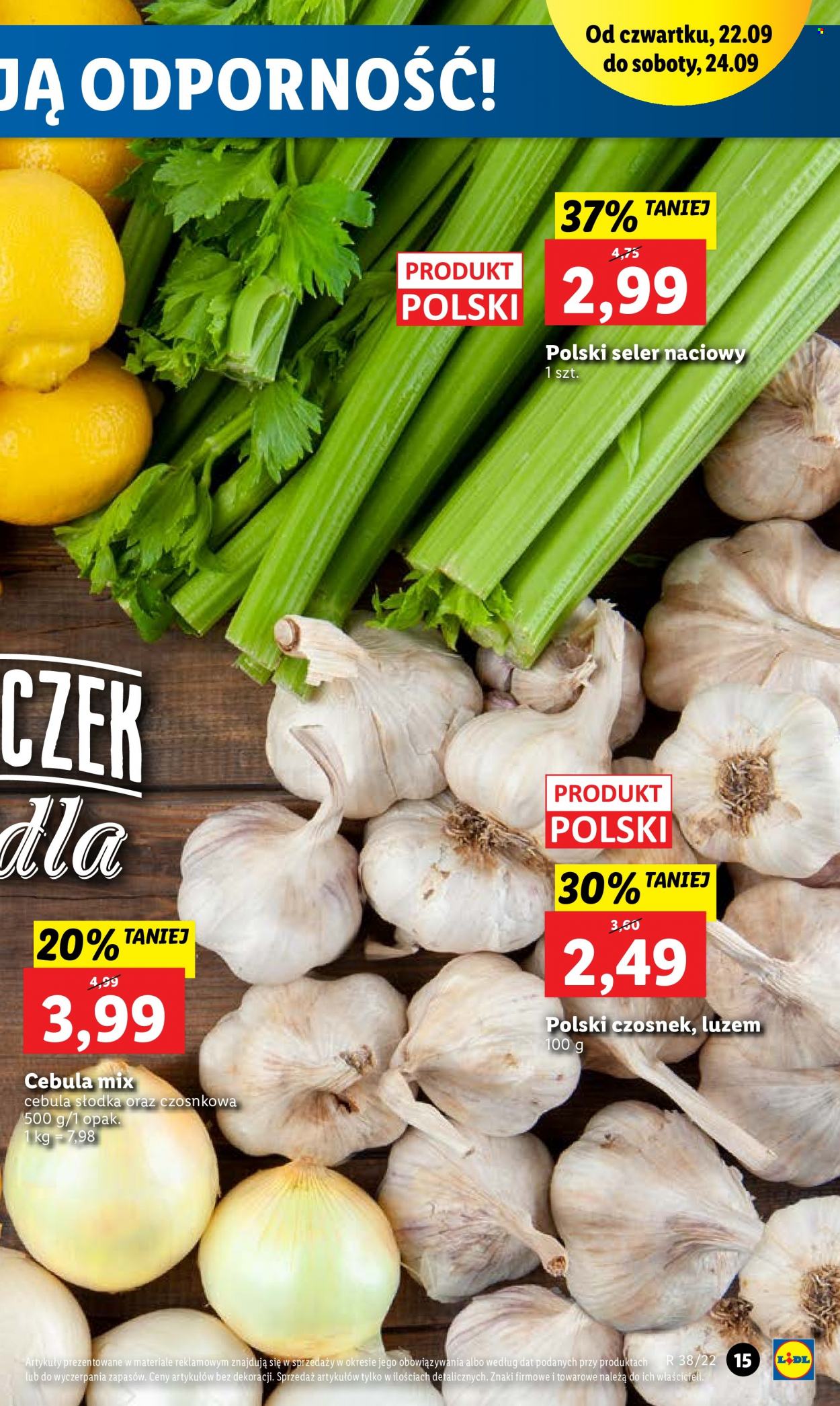 Gazetka Lidl - 22.09.2022 - 24.09.2022. Strona 15