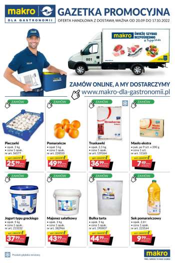 Gazetka Makro - 20.09.2022 - 17.10.2022.