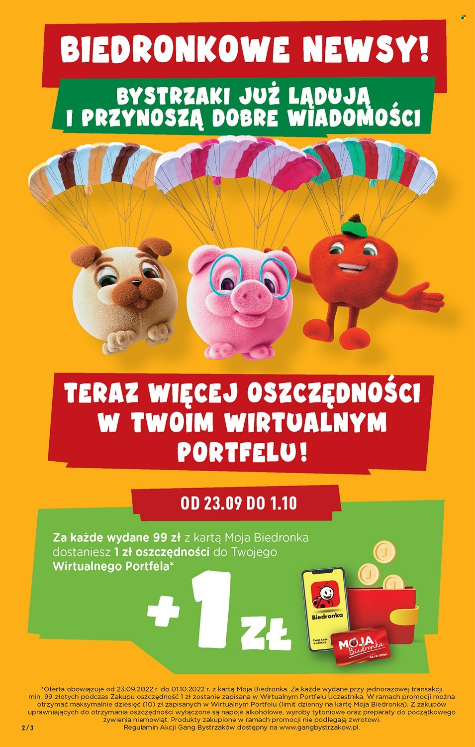 Gazetka Biedronka - 22.09.2022 - 28.09.2022. Strona 2