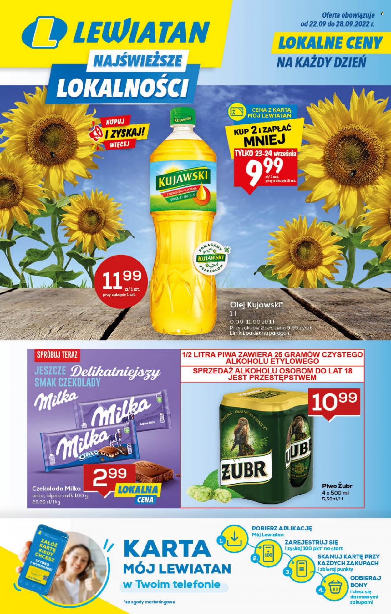 Gazetka Lewiatan - 22.09.2022 - 28.09.2022. Strona 1